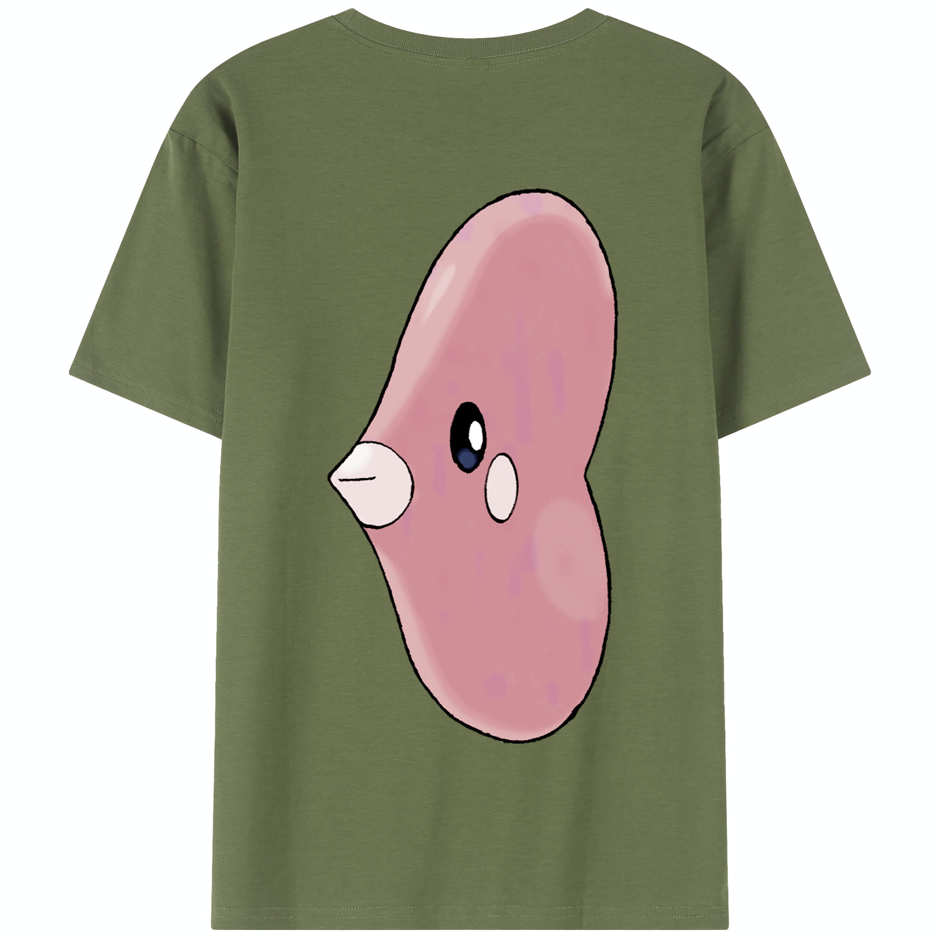 （画像用） ポケットモンスター Pokémon 綿100％半袖Tシャツ（背面プリント）